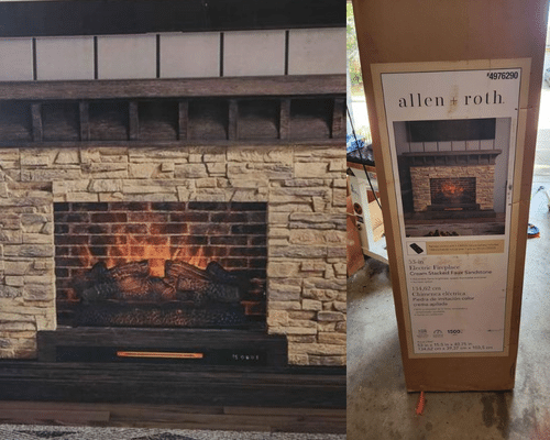 Allen + Roth Electric Fireplaces Review